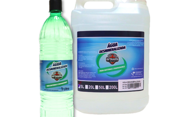 AGUA DESMINERALIZADA