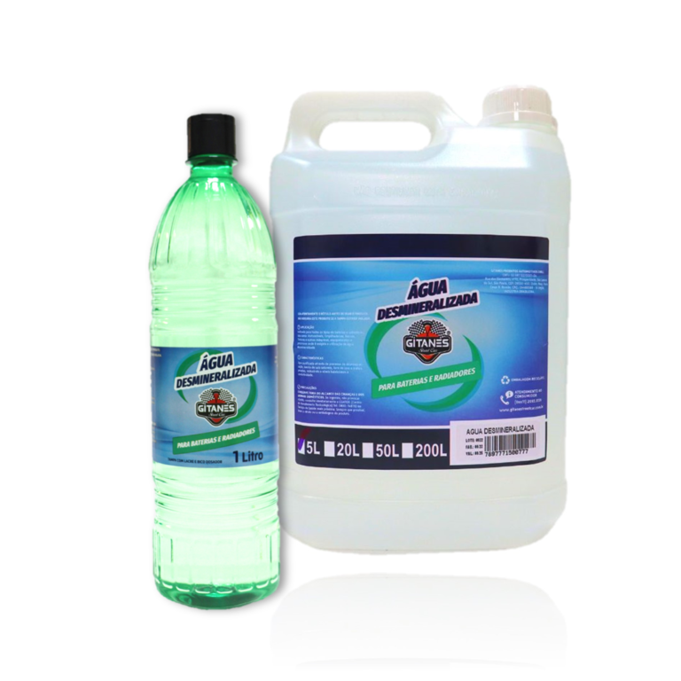 AGUA DESMINERALIZADA