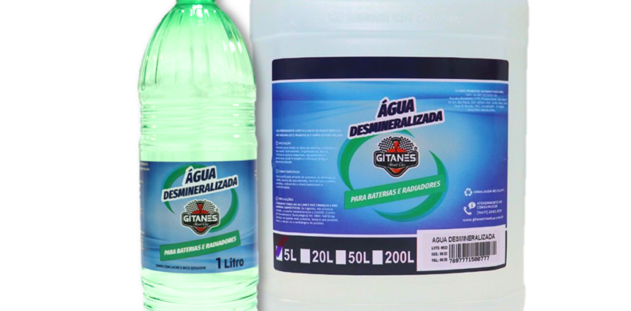 AGUA DESMINERALIZADA