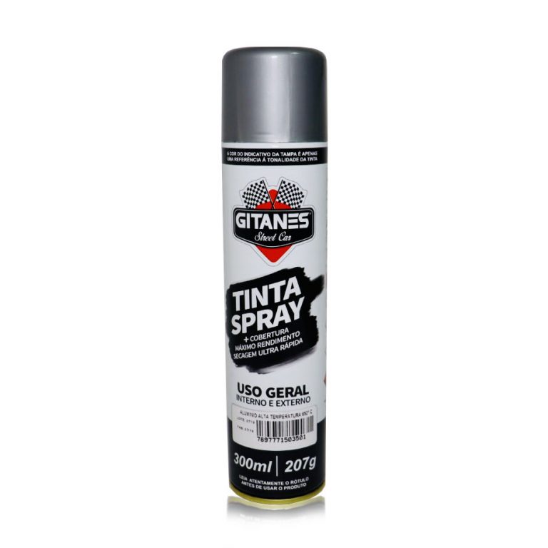 TINTA SPRAY – ALUMINIO ALTA TEMPERATURA