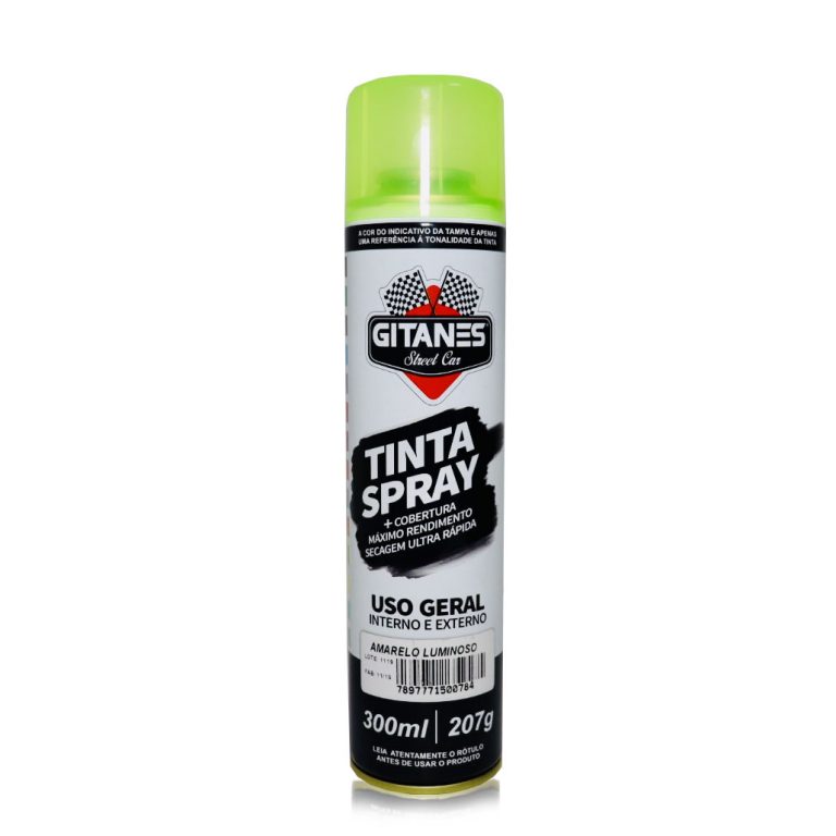 TINTA SPRAY – AMARELO LUMINOSO