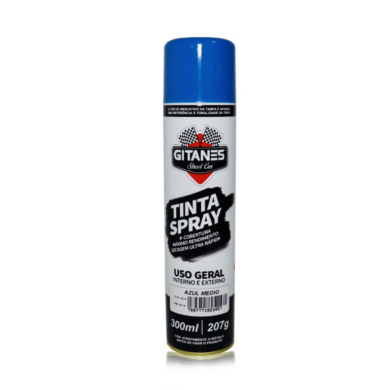 TINTA SPRAY – AZUL MÉDIO