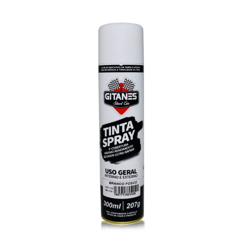 TINTA SPRAY – BRANCO FOSCO