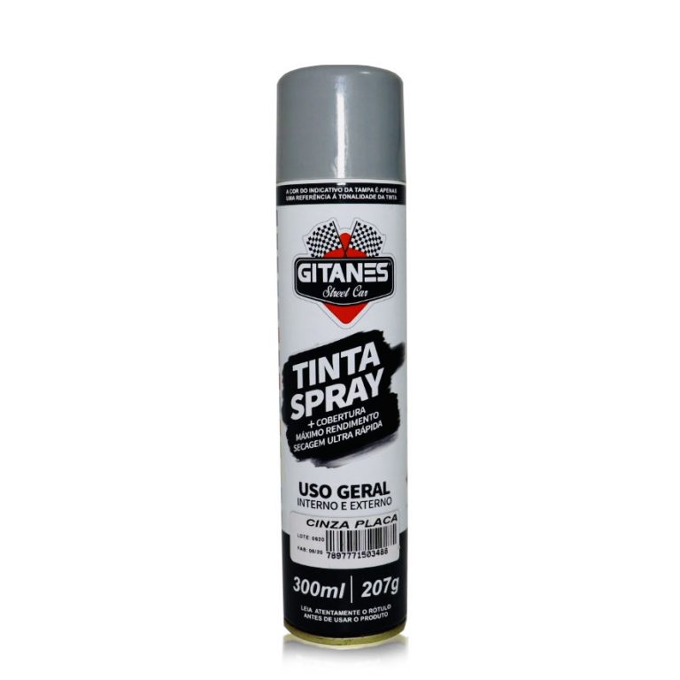 TINTA SPRAY – CINZA PLACA