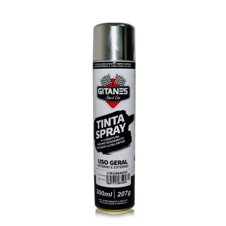 TINTA SPRAY – CROMADO