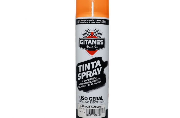 TINTA SPRAY – LARANJA LUMINOSO