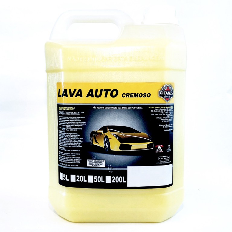LAVA AUTO CREMOSO – 5 LT