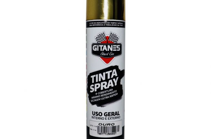 TINTA SPRAY – OURO