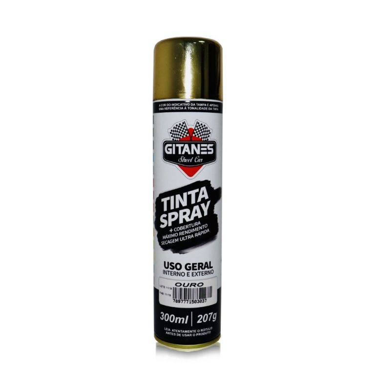 TINTA SPRAY – OURO
