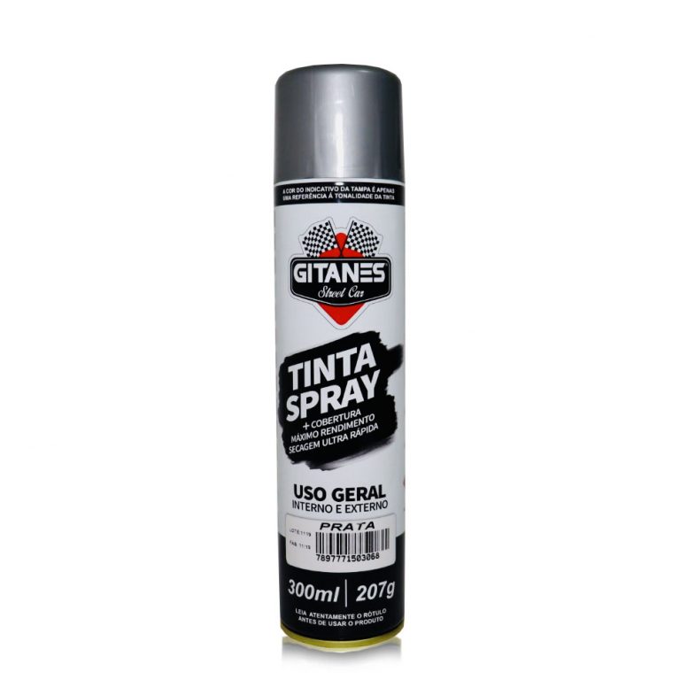 TINTA SPRAY – PRATA