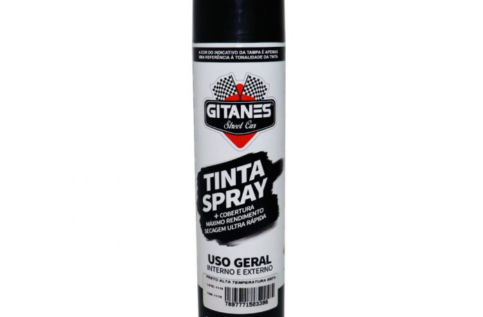 TINTA SPRAY – PRETO ALTA TEMPERATURA