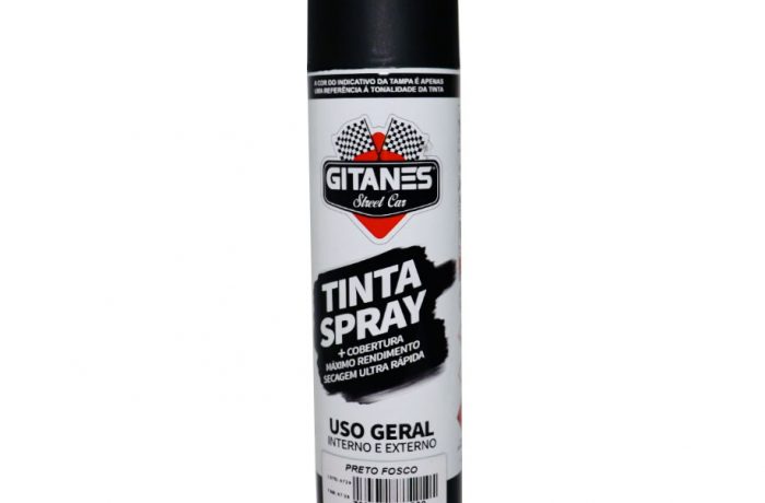 TINTA SPRAY – PRETO FOSCO