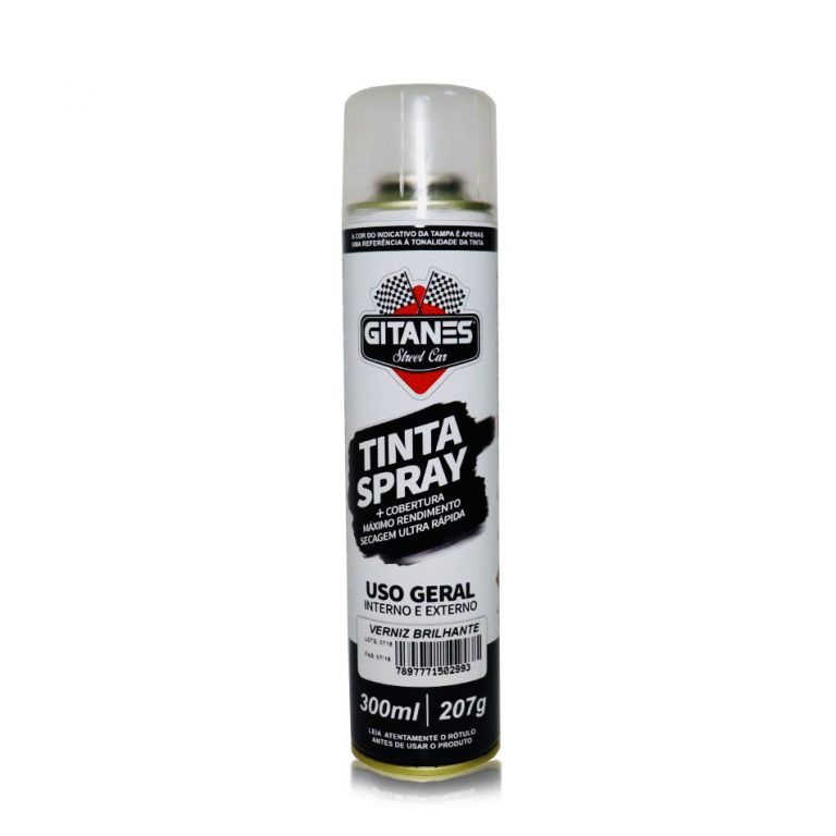 TINTA SPRAY – VERNIZ BRILHANTE